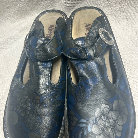 Alegria ALG-336 Blue Size 40 Women’s Clogs Mules Comfort - Picture 14 of 15